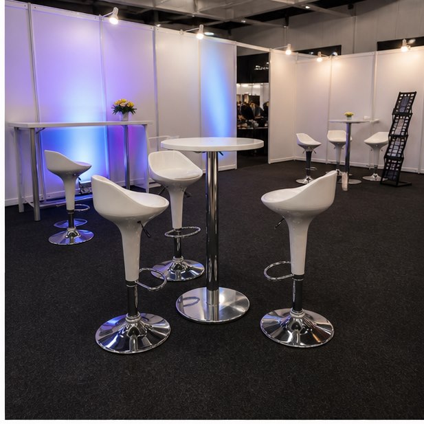 Hi Bar Table with Bar Stool Package event setup for Malaysia event furniture rental