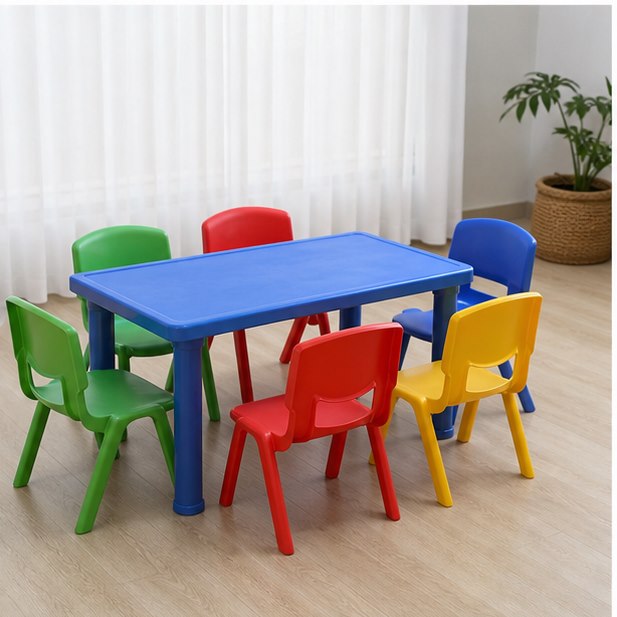 Kids Table Rental product reference for Malaysia event furniture rental